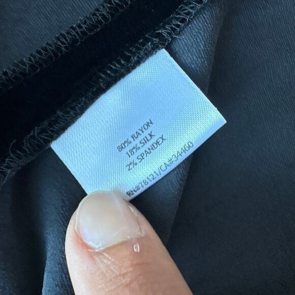 Eileen Fisher Velvet Cardigan Jacket - Picture 3 of 5